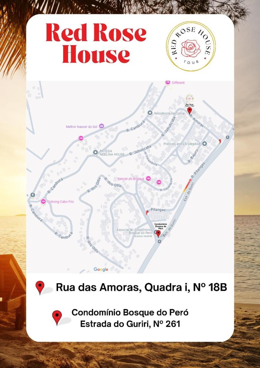 Hotel Red Rose Cabo Frio Exterior foto